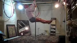 Joel Lessing Fan Kick to Pole Sit