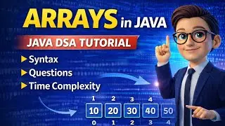 Array Data Structure in Java | DSA Series for Placements