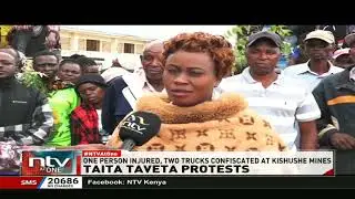 Taita Taveta: Hundreds of artisanal miners protest the closure of Kishushe mines