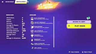 Fortnite Ch7S1 BR Squad - 4th Dub, Ez Win