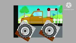 MEGA kids tv tow truck monster truck