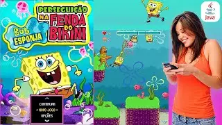 BOB ESPONJA - PERSEGUI&Ccedil;&Atilde;O NA FENDA DO BIKINI - CELULAR (JAVA)