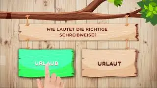Wie lautet die richtige Schreibweise? | Wort Finden - Wortspiel auf Deutsch