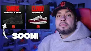 🚨 STOCK LEAK! Stranger Things AM1 &rsquo;87 + Black Cat 4 RESTOCK Update! 😱🔥