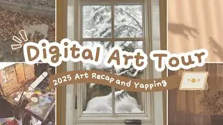 What I made in 2025! || digital art edition