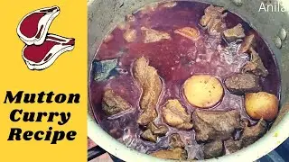 Dad's Mutton/Goat Curry Recipe (Wood-fire Cooking)