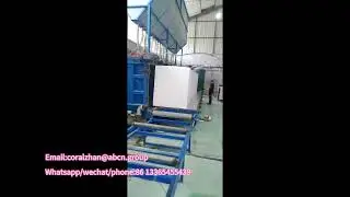 Eps Foam Plate Production Line/Linha de produ&ccedil;&atilde;o de placas de espuma Eps #epsmachine