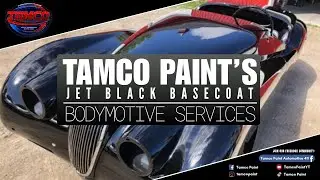 Tamco Paint's Custom Color - Jet Black Basecoat painted by Bodymotive Services