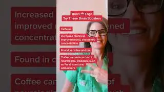 Brain fog? Try these brain boosters