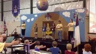 2012 VBS - family night - Amazing Wonders Aviation Video