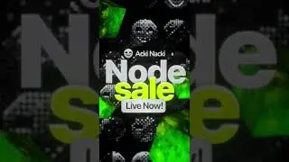 The Acki Nacki Node Sale&hellip; Has officially STARTED 🔥 go to the #telegram Acki Nacki app for more info