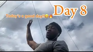 Day 8 of My Daily 1-Mile Run | Great Weather, Great Music ☀️🎧