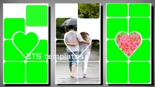 New Puzzle Effect Video Editing | Puzzle Green Screen Template | Editing template 25 | 2TS templates