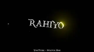 SANG RAHIYO 🤞🏻💛 Black Screen Whatsapp Status |  New Viral Album Song Status | Jasleen Royal 🎶