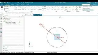 Siemens NX Training Tutorial For Beginners-Extrude, Extrude Cut, Hole, Fillet, Edge Blend operations