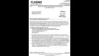 12.12.2025 Запись в отделе по вопросам алиментов Департамента доходов штата Флорида, офис в Дейто...