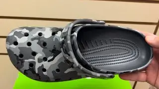 Crocs Classic Clog Grey Camo