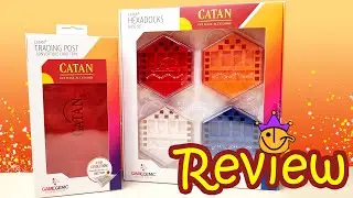 Аксессуары для игры Catan Trading Post и Hexadocks &mdash; распаковка и обзор! СПОЙЛЕР: ОЧЕНЬ КРУТО!