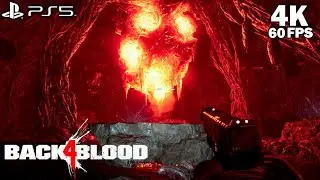 BACK 4 BLOOD PS5 EXPANSION 1: TUNNELS OF TERROR | 11 Minutes Walkthrough Gameplay