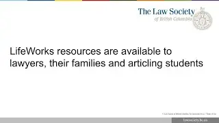 LifeWorks EAP presentation