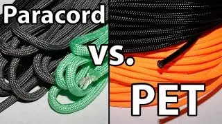 Unterschied zwischen PET und Paracord