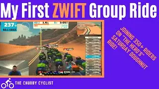 My First Zwift Group Ride - Riding With 