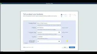 Creating a new company file using QuickBooks (Part 1)