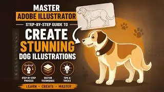 Master Adobe Illustrator: Step-by-Step Guide to Create Stunning Dog Illustrations