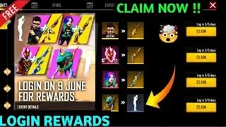 RAMPAGE 3.0 EVENT | FREE FIRE RAMPAGE EVENT | RAMPAGE DAILY LOGIN REWARD | FREE DJ ALOK |FREE WUKONG
