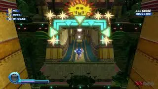 Sonic Colors: Ultimate 100% Walkthrough - Tropical Resort: Act 2 - All Red Rings - S Rank - Part 3