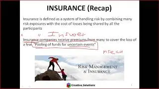 The Short Term Insurance Market in South Africa covering the Risk Management Process & Fundamentals