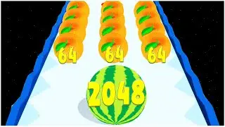 Ball Run Fruit Fruit Merge - Gameplay Walkthrough - Levels 62-80