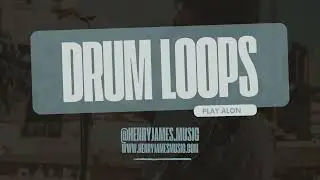 Jerk It Out (main riff) - Style Drum Loop with example (play along) 102bpm