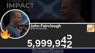 John Fairclough Hits 6M Subscribers || YT Battles stream moment