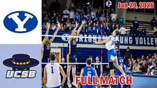 BYU vs UC Santa Barbara [TODAY] FULL GAME | NCAA Men's Volleyball 2026 - Jan 29, 2026