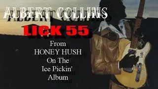 Albert Collins - Lick 55 - from Honey Hush off of Ice Pickin'