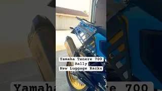 Yamaha Tenere 700 Rally 2025 getting new luggage racks 🤞#yamaha #tenere #bikelife #tenere700 #bike