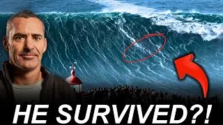 Garrett McNamara Rides the Most INSANE Wave EVER Caught at Nazar&eacute;!