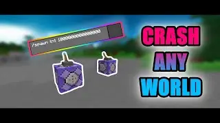 How to crash a Minecraft World in Minecraft Pocket Edition