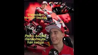 Tes Shakedown hari Ke 3 Pedro Acosta Mendominasi #trending #viral #motorcycle #motogp #youtube