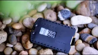 Trayvax Ascent Slim Leather Wallet (Black)