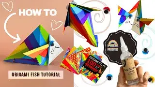 Origami Fish Tutorial - Step by Step