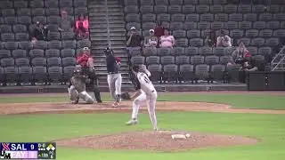Mega-Hyped Red Sox Prospect Justin Gonzalez' 1st Single-A RBI is a go-ahead double in extra innings!