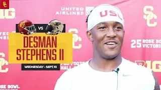 USC LB Desman Stephens II | Wednesday of Purdue Week