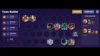 TFT 3 [SET5] GOLDEN Cavalier Hecarim 3 star tank & Kayle full item