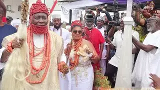 Watch The Full Coronation Ceremony Of HRM Epiphany Azinge Crowned 14th Asagba Of Asaba