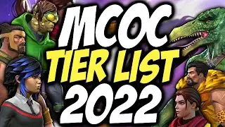MCOC Tier List | Best Champions In Marvel Contest Of Champions | January 2022