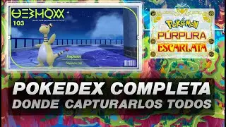 103 Pokedex Paldea - Ampharos (Donde y Como Capturarlo) - Pok&eacute;mon Escarlata y P&uacute;rpura