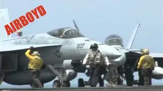 Flight Deck Operations USS Nimitz (CVN 68)