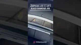 Cruze recebendo novas l&acirc;mpadas LED Black Diamond e CCLot da JR8!